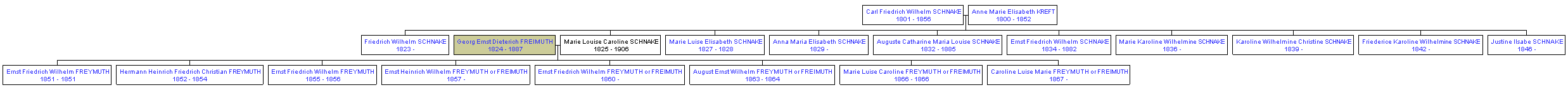 Mini tree diagram