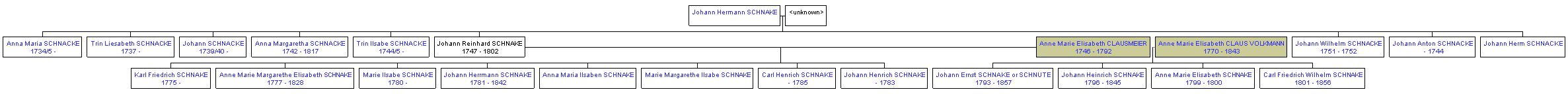 Mini tree diagram